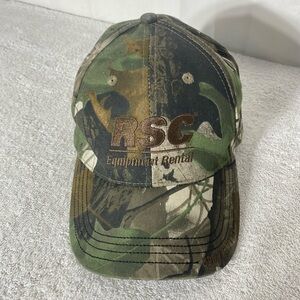 5/$25 Hard Woods Camo Green Brown Camouflage RSC Equipment Rental Cap Hat